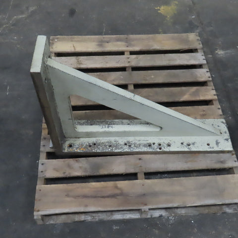 1-1/4" Steel Right Angle Plate Machinist Set Up Fixture 7.75" W x 24" H x 36" L