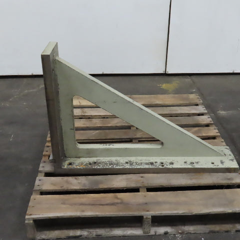 1-1/4" Steel Right Angle Plate Machinist Set Up Fixture 7.75" W x 24" H x 36" L