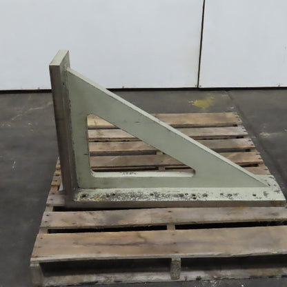 1-1/4" Steel Right Angle Plate Machinist Set Up Fixture 7.75" W x 24" H x 36" L