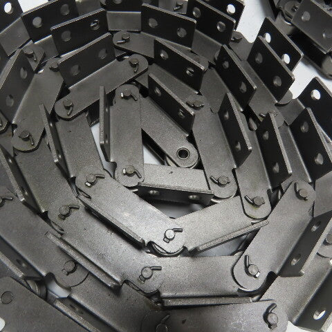 Tsubaki RF03075R 1LA2 Conveyor Chain Double Pitch 6 Pieces 595"OAL Length P=75mm