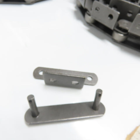 Tsubaki RF03075R 1LA2 Conveyor Chain Double Pitch 6 Pieces 595"OAL Length P=75mm