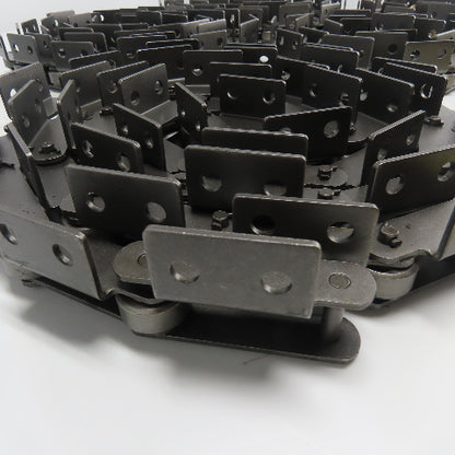 Tsubaki RF03075R 1LA2 Conveyor Chain Double Pitch 6 Pieces 595"OAL Length P=75mm