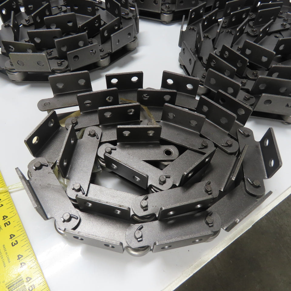 Tsubaki RF03075R 1LA2 Conveyor Chain Double Pitch 6 Pieces 595"OAL Length P=75mm