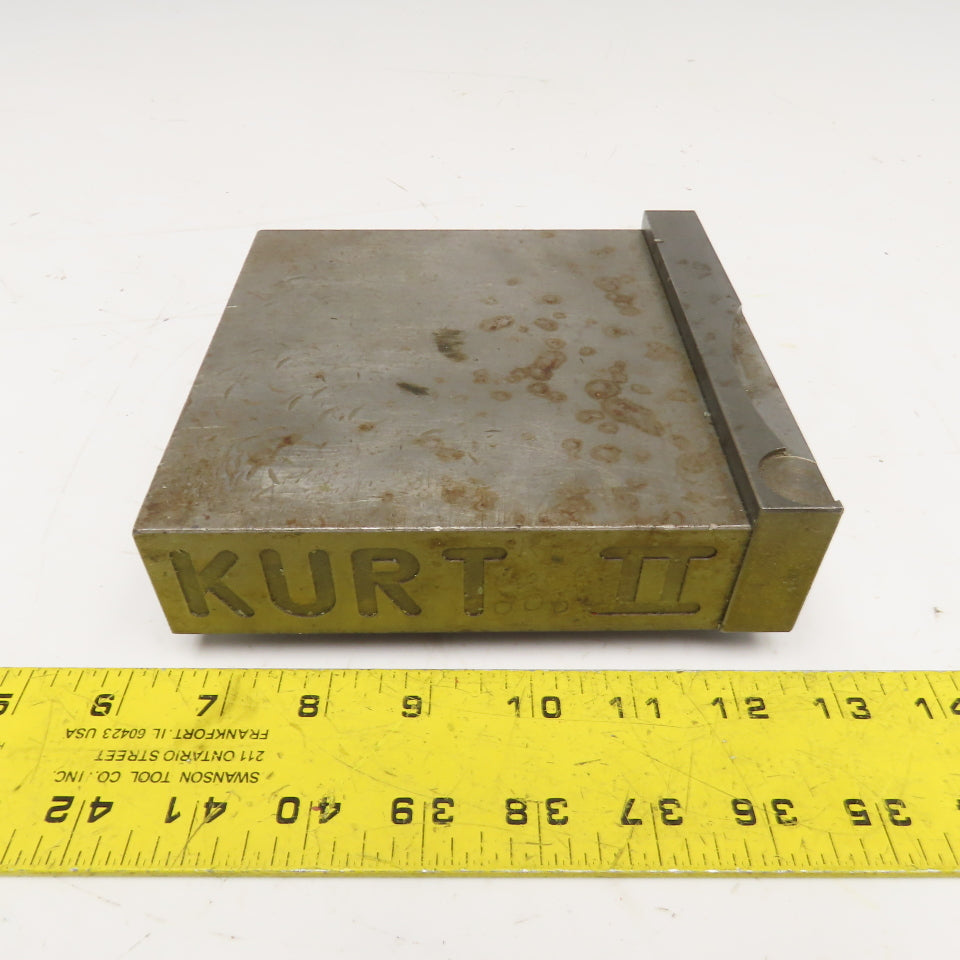 Kurt II Moveable Jaw Segment From 6" Machinist Vise D60-2 & Extra Jaw
