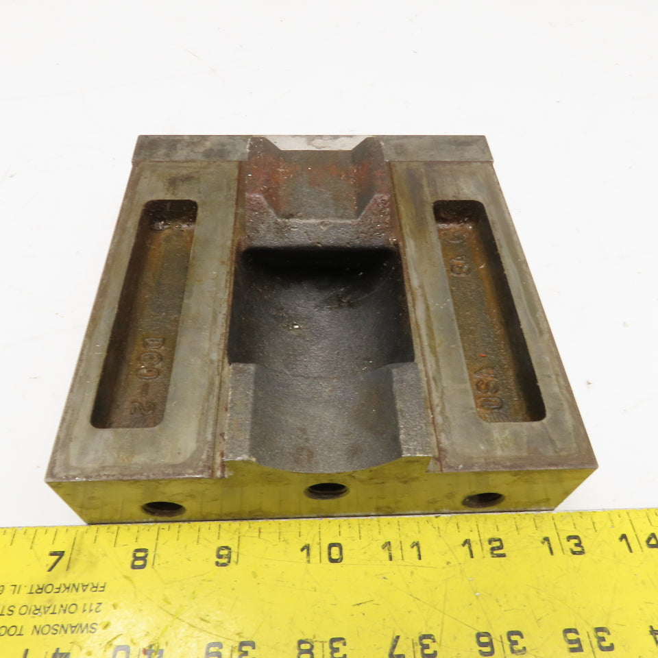 Kurt II Moveable Jaw Segment From 6" Machinist Vise D60-2 & Extra Jaw