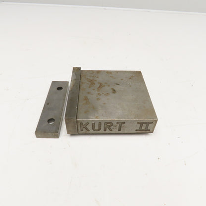 Kurt II Moveable Jaw Segment From 6" Machinist Vise D60-2 & Extra Jaw