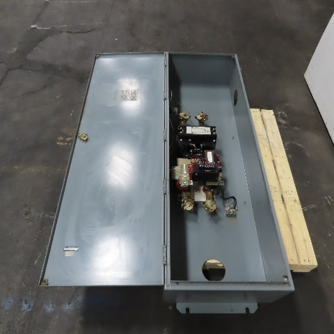 Square D 8502SHO1S Nema Size 6 Motor Starter 2-Pole 8502SHG1 1PH 31104-400-50