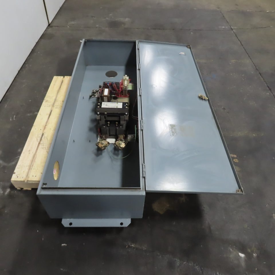 Square D 8502SHO1S Nema Size 6 Motor Starter 2-Pole 8502SHG1 1PH 31104-400-50