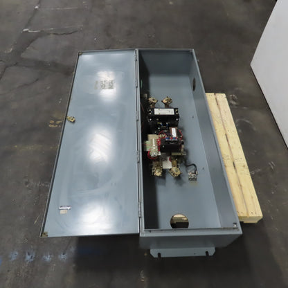 Square D 8502SHO1S Nema Size 6 Motor Starter 2-Pole 8502SHG1 1PH 31104-400-50