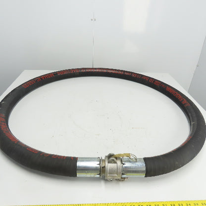 Alfagomma 605 150PSI 10Bar 2-1/2" OD Petroleum S & D Hose 1-3/4" ID 10' Long
