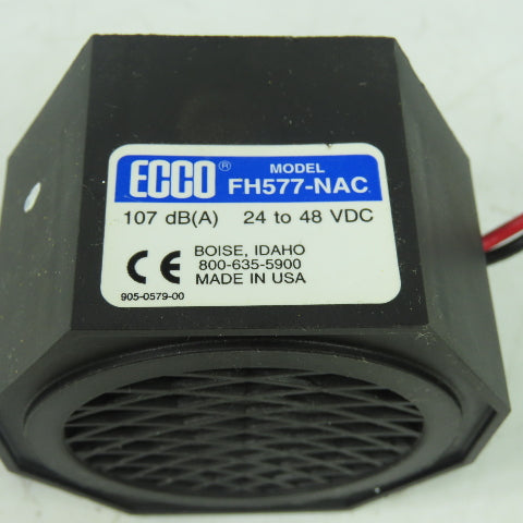 Ecco FH577-NAC Backup Alarm Horn 24-48VDC 107 dB(A)