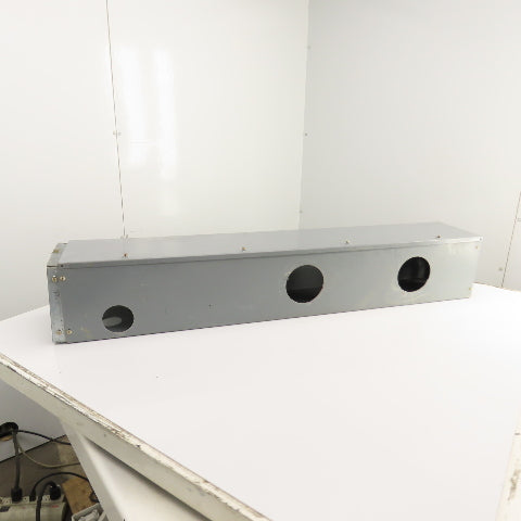Square D LDB84 8 x 8" x 48" Long Electrical Auxiliary Wireway Gutter Screw Cover