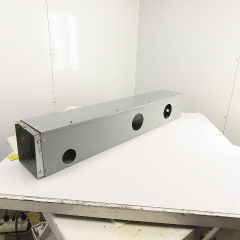 Square D LDB84 8 x 8" x 48" Long Electrical Auxiliary Wireway Gutter Screw Cover