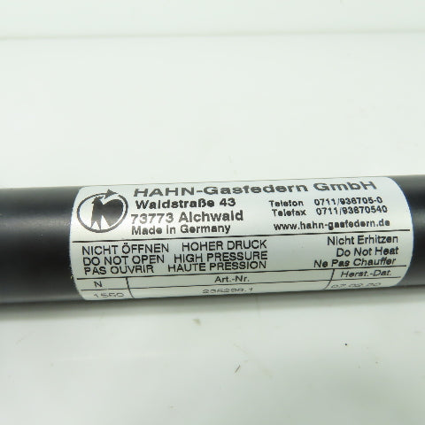 Hahn-Gasfedern 235299.1 Gas Pressure Spring Cylinder