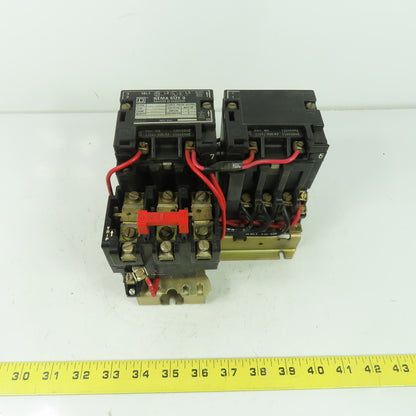 Square D 8736 5HP Nema Size 0 Motor Starter 600V 3Ph 110V Coil