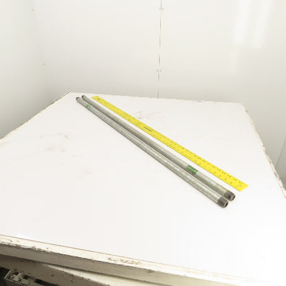 Southland 3/4 x 48" (4')) Galvanized SCH 40 Threaded Pipe Nipple Lot of 2
