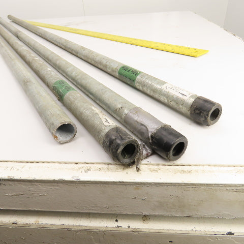 Southland 3/4 x 60" (5') Galvanized SCH 40 Threaded Pipe Nipple Lot of 4