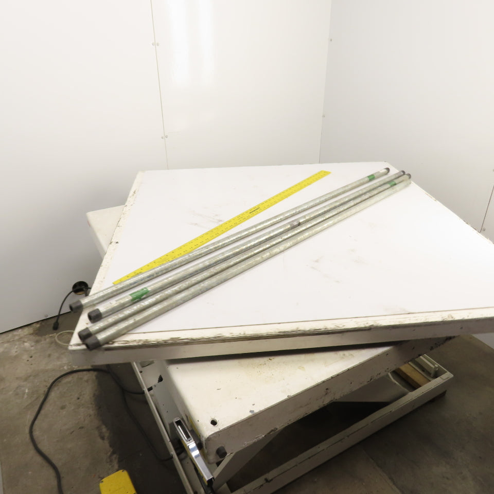 Southland 3/4 x 60" (5') Galvanized SCH 40 Threaded Pipe Nipple Lot of 4