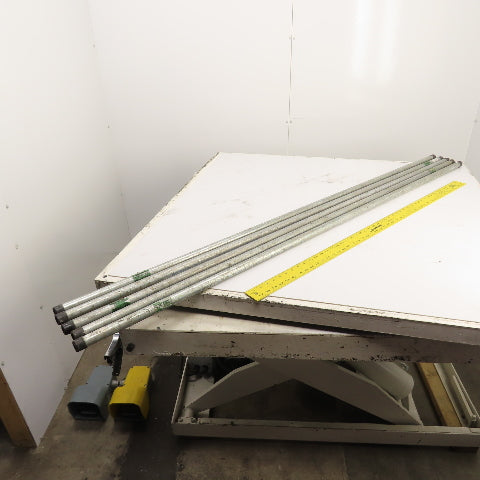 Southland 3/4 x 72" (6') Galvanized SCH 40 Threaded Pipe Nipple Lot of 5