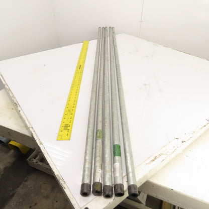 Southland 3/4 x 72" (6') Galvanized SCH 40 Threaded Pipe Nipple Lot of 5