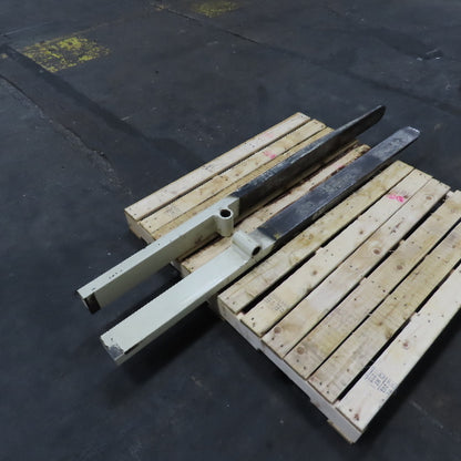 Yale 162G 42" Forks For Stand On Order Picker Forklift 69-1/2" OAL Set Of 2