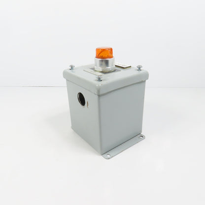 Hoffman E1PBX Nema 12, 13 Pushbutton Enclosure W/ Allen Bradley 800TC-PB16A