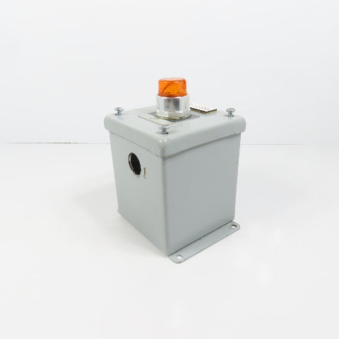 Hoffman E1PBX Nema 12, 13 Pushbutton Enclosure W/ Allen Bradley 800TC-PB16A