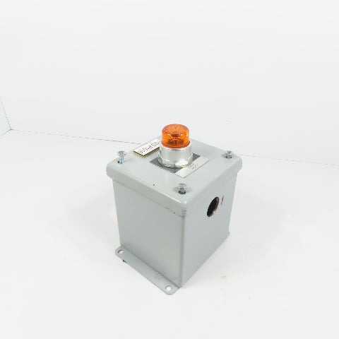 Hoffman E1PBX Nema 12, 13 Pushbutton Enclosure W/ Allen Bradley 800TC-PB16A