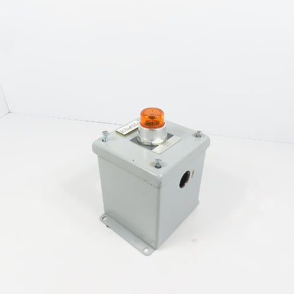 Hoffman E1PBX Nema 12, 13 Pushbutton Enclosure W/ Allen Bradley 800TC-PB16A