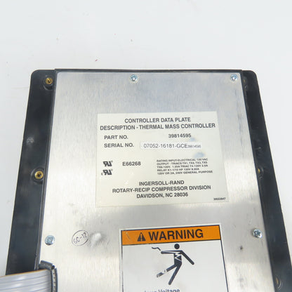 Ingersoll Rand 39814595 Thermal Mass Controller Operator Panel 120V