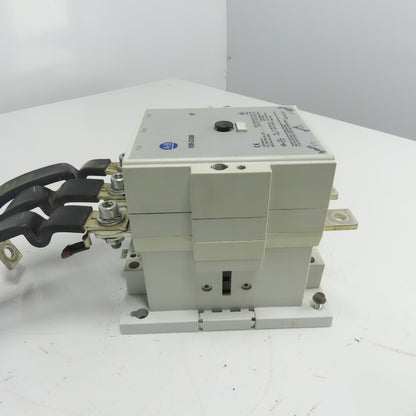 Allen Bradley 100-D300 EI 3-Pole Contactor 600VAC 340A 300HP 3Ph 110-130V Coil
