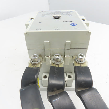 Allen Bradley 100-D300 EI 3-Pole Contactor 600VAC 340A 300HP 3Ph 110-130V Coil