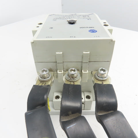 Allen Bradley 100-D300 EI 3-Pole Contactor 600VAC 340A 300HP 3Ph 110-130V Coil