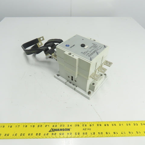 Allen Bradley 100-D300 EI 3-Pole Contactor 600VAC 340A 300HP 3Ph 110-130V Coil