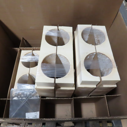 Rex Materials PLS-002679-1 Vacuum Formed Bung For 6-5/8" OD Tube Lot Of 5