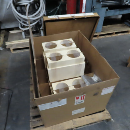 Rex Materials PLS-002679-1 Vacuum Formed Bung For 6-5/8" OD Tube Lot Of 5