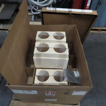 Rex Materials PLS-002679-1 Vacuum Formed Bung For 6-5/8" OD Tube Lot Of 5