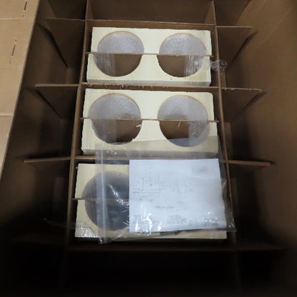 Rex Materials PLS-002679-1 Vacuum Formed Bung For 6-5/8" OD Tube Lot Of 3