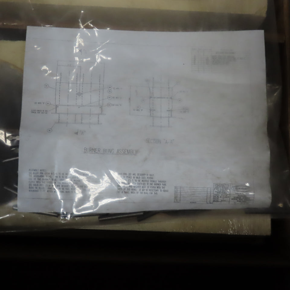 Rex Materials PLS-002679-1 Vacuum Formed Bung For 6-5/8" OD Tube Lot Of 3
