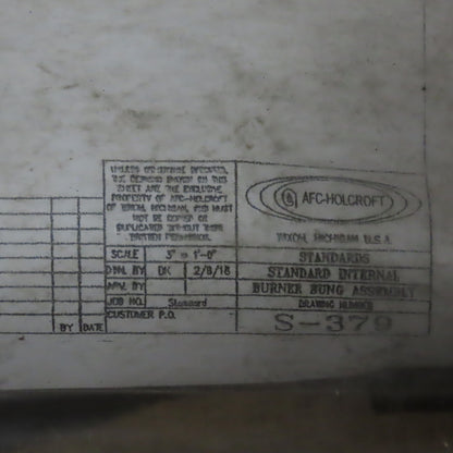 Rex Materials PLS-002679-1 Vacuum Formed Bung For 6-5/8" OD Tube Lot Of 3