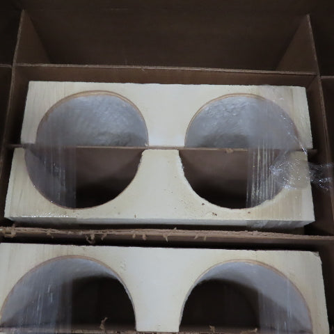 Rex Materials PLS-002679-1 Vacuum Formed Bung For 6-5/8" OD Tube Lot Of 3