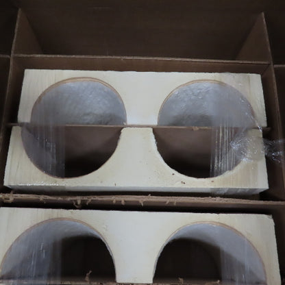 Rex Materials PLS-002679-1 Vacuum Formed Bung For 6-5/8" OD Tube Lot Of 3