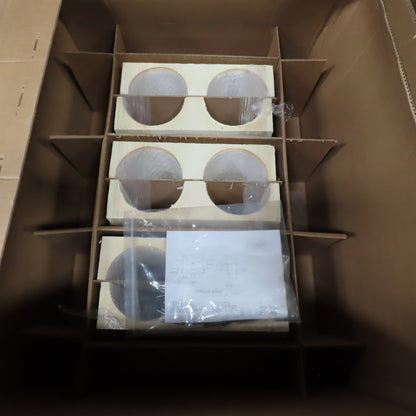 Rex Materials PLS-002679-1 Vacuum Formed Bung For 6-5/8" OD Tube Lot Of 3