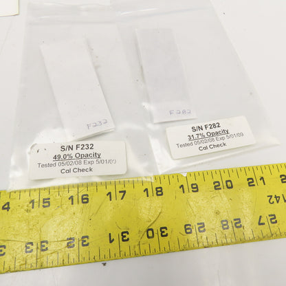 Environmental Monitor Service Neutral Density Filters & Sample Holder