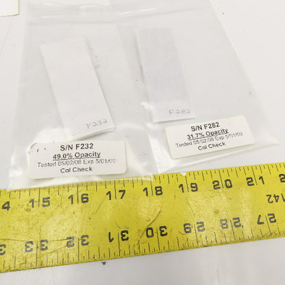 Environmental Monitor Service Neutral Density Filters & Sample Holder