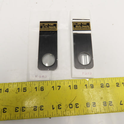 Environmental Monitor Service Neutral Density Filters & Sample Holder