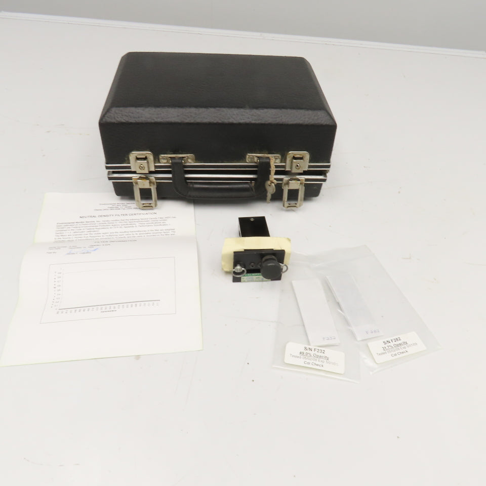 Environmental Monitor Service Neutral Density Filters & Sample Holder