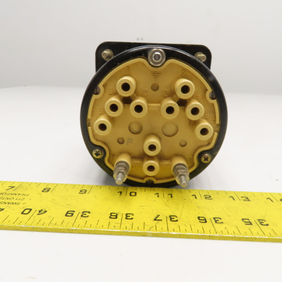 Crompton 077-08 0-100 AC Amp Panel Meter