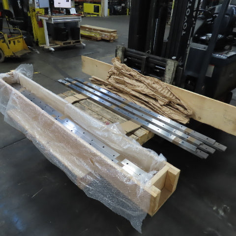 Torwegge TS A3356605800 T3 Solid Strip Roller Rails RH & LH 99818, 99819 Lot/18