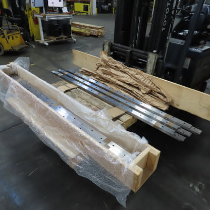 Torwegge TS A3356605800 T3 Solid Strip Roller Rails RH & LH 99818, 99819 Lot/18